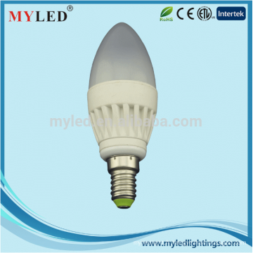 Ningbo Myled bon marché bougie led 5w E14 E27